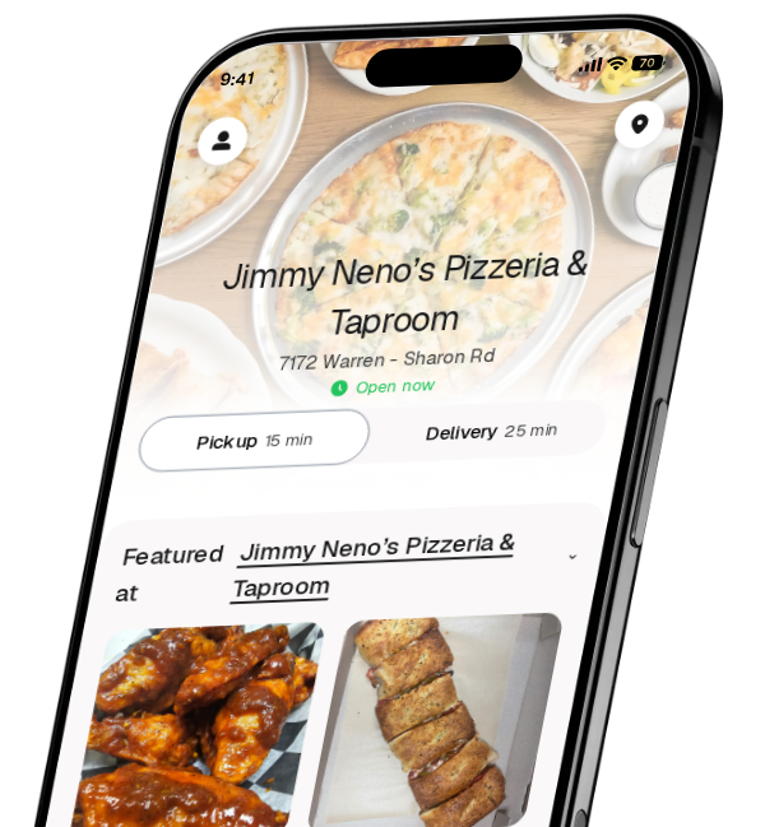 Jimmy Neno’s Pizzeria & Taproom app preview