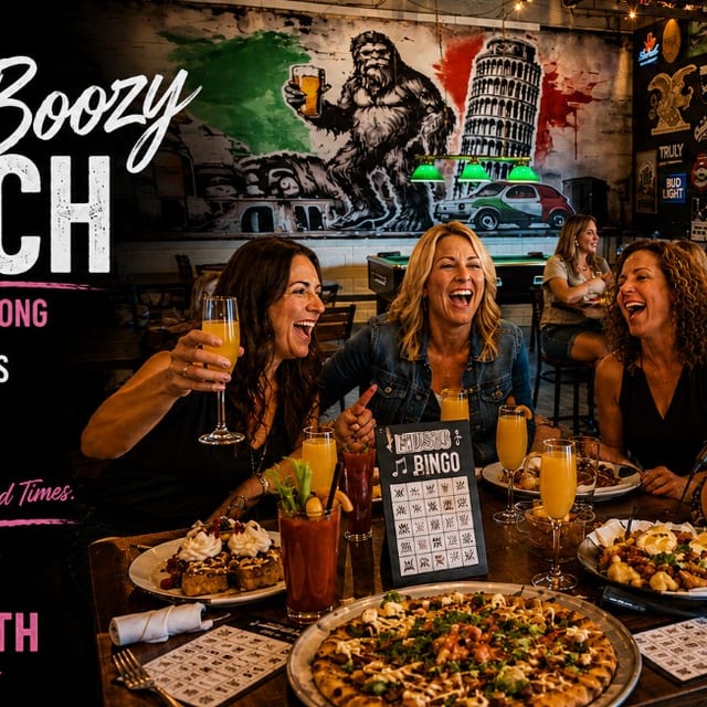 Bougie Boozy Brunch with Music Bingo and Sing Along